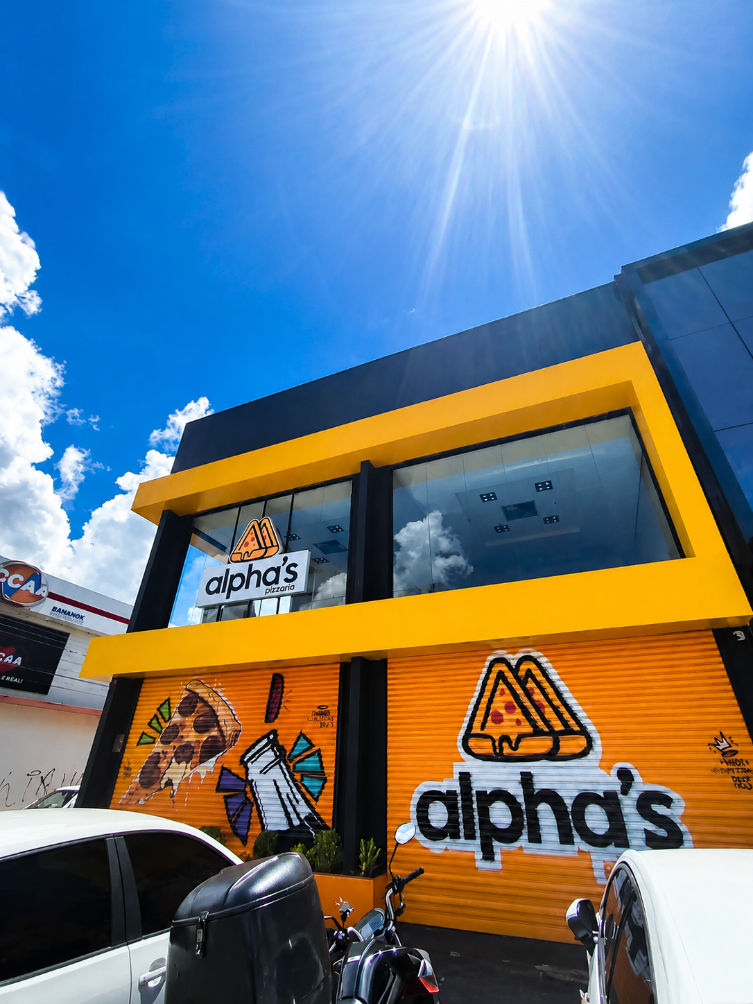 Alpha's Pizzaria, case próprio da Alpha Assessoria